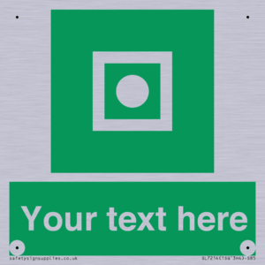 Custom sign safe condition Shipboard general alarm